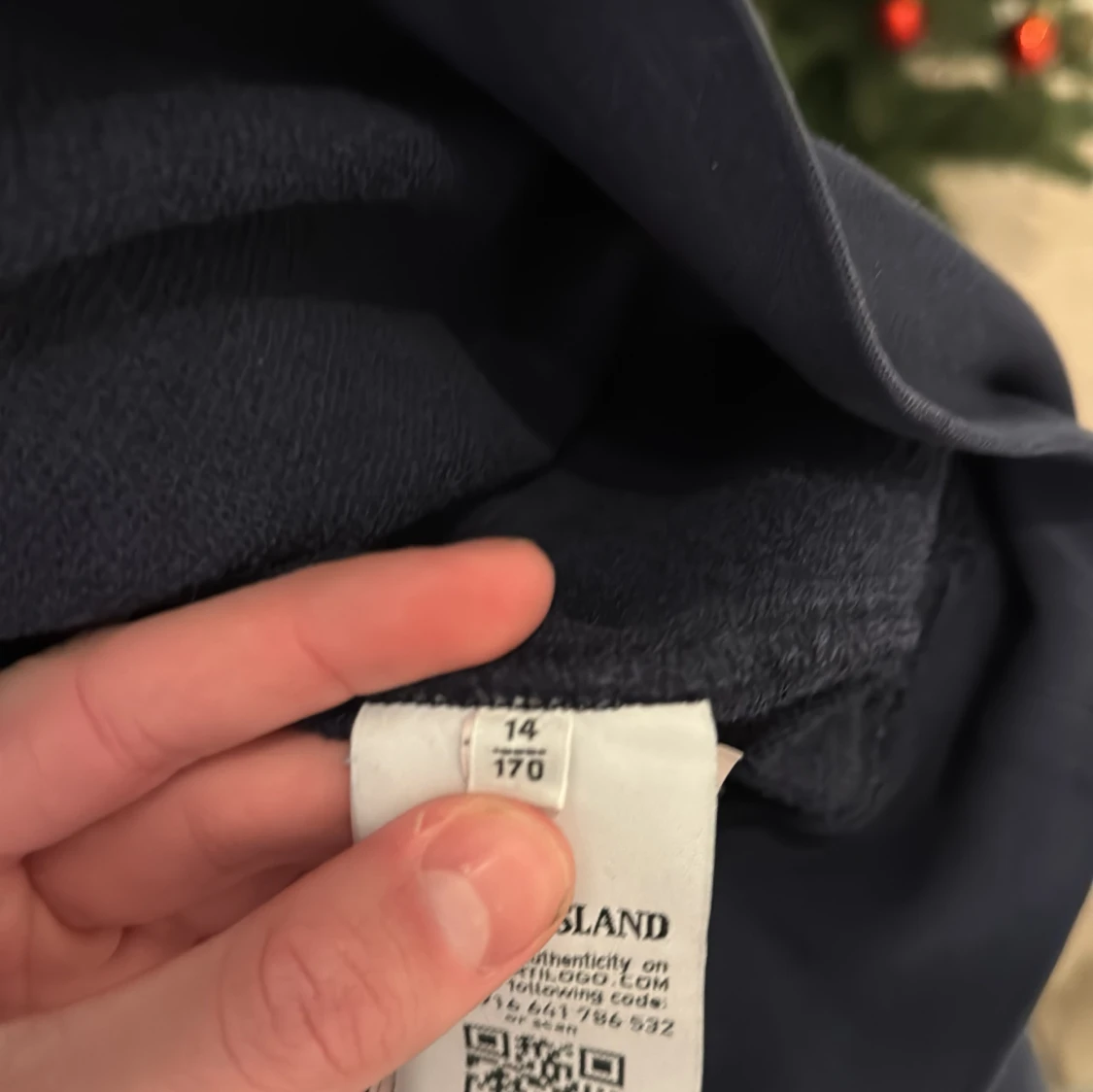 Mörkblå sweatshirt från Stone Island - 92