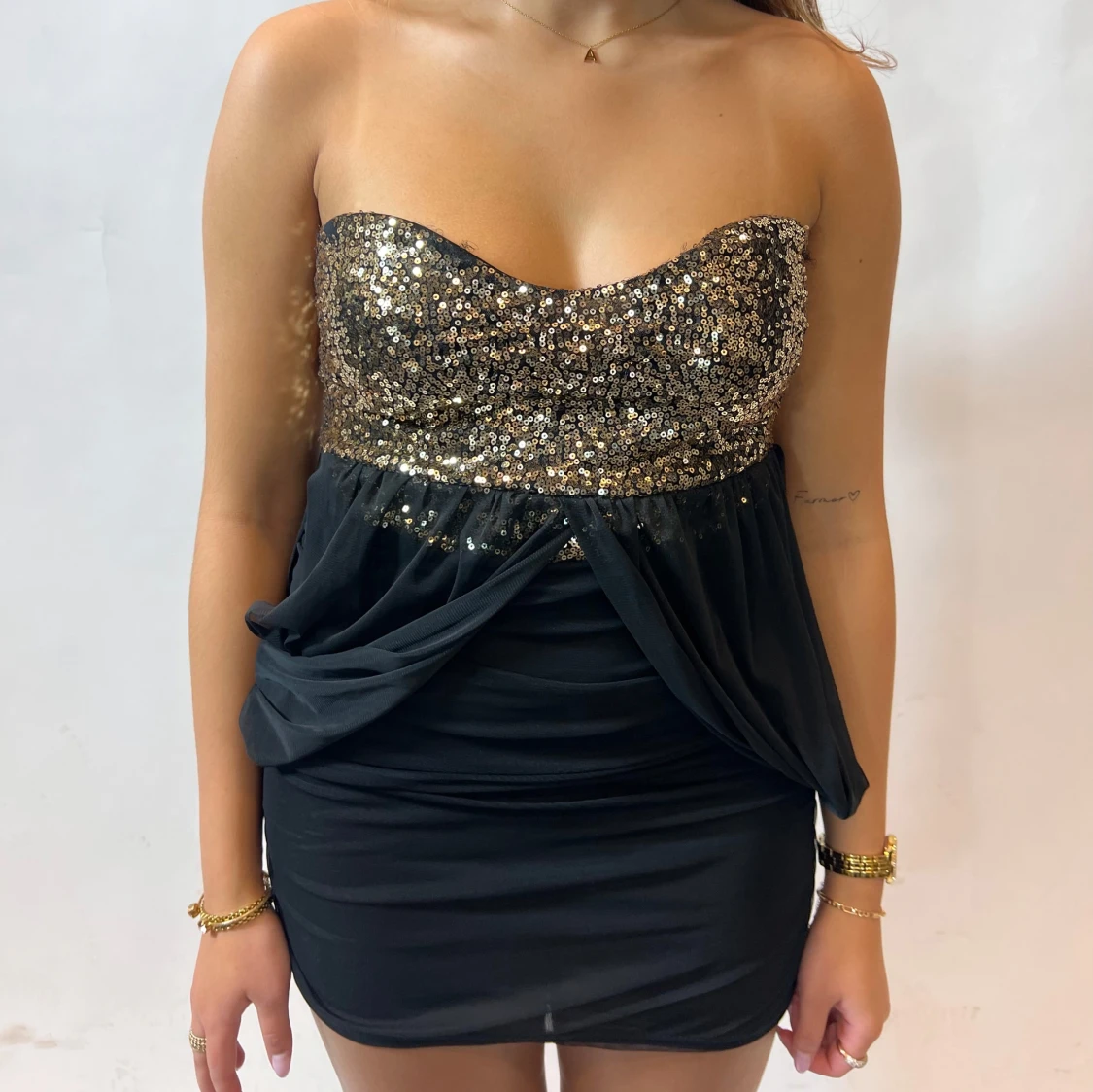 Glitter klänning  - 1