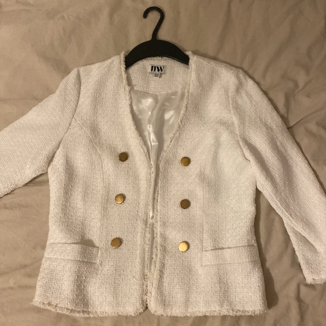 Vit kavaj från Make Way