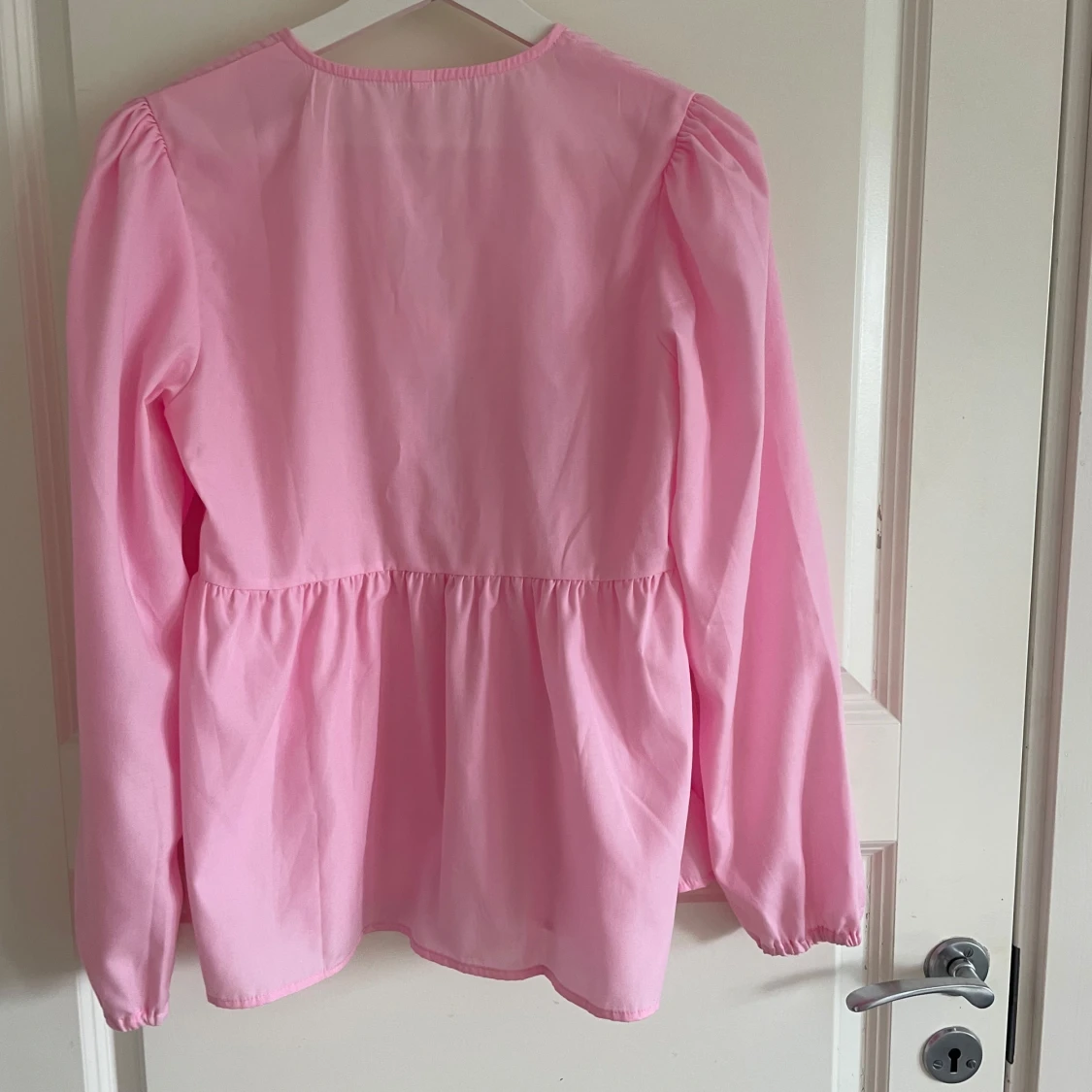 Ljusrosa knyttopp - 90