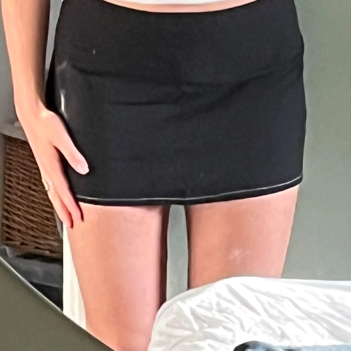 Svart minikjol  - 92