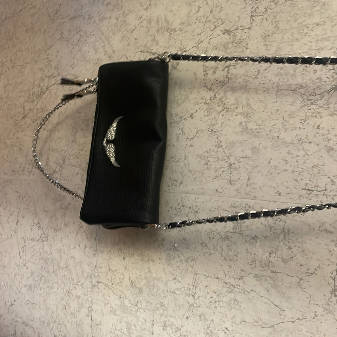 Zadig liknande väska i svart - 3