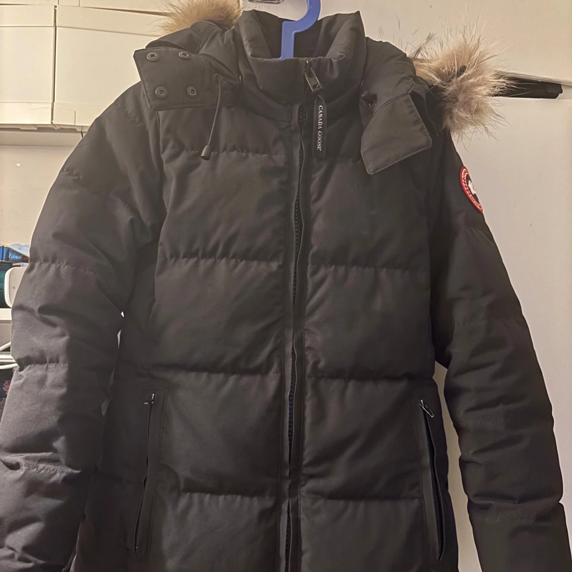 Svart dunjacka från Canada Goose