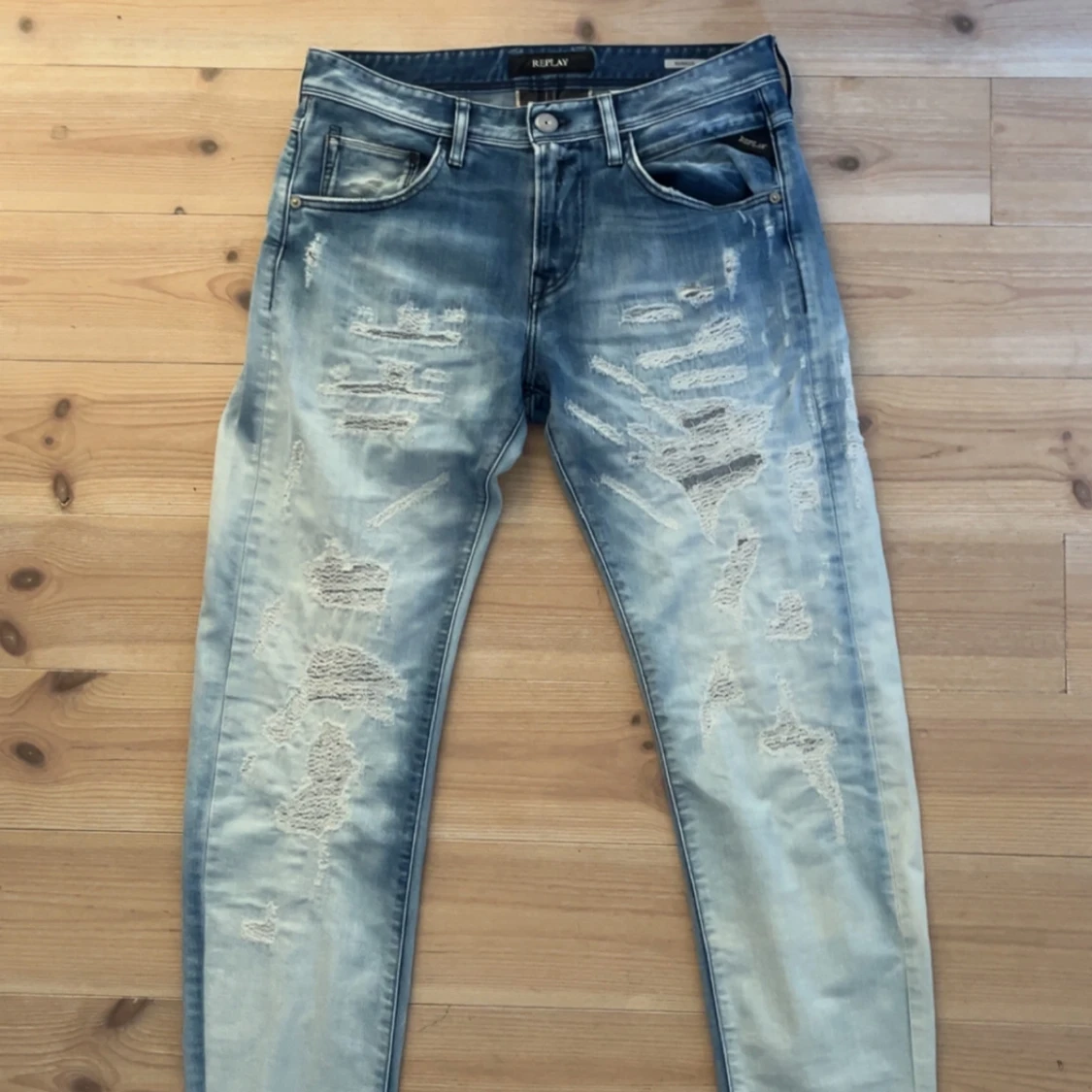 Blå jeans från Replay