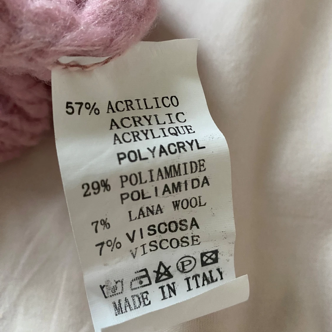 Rosa stickad tröja - 3