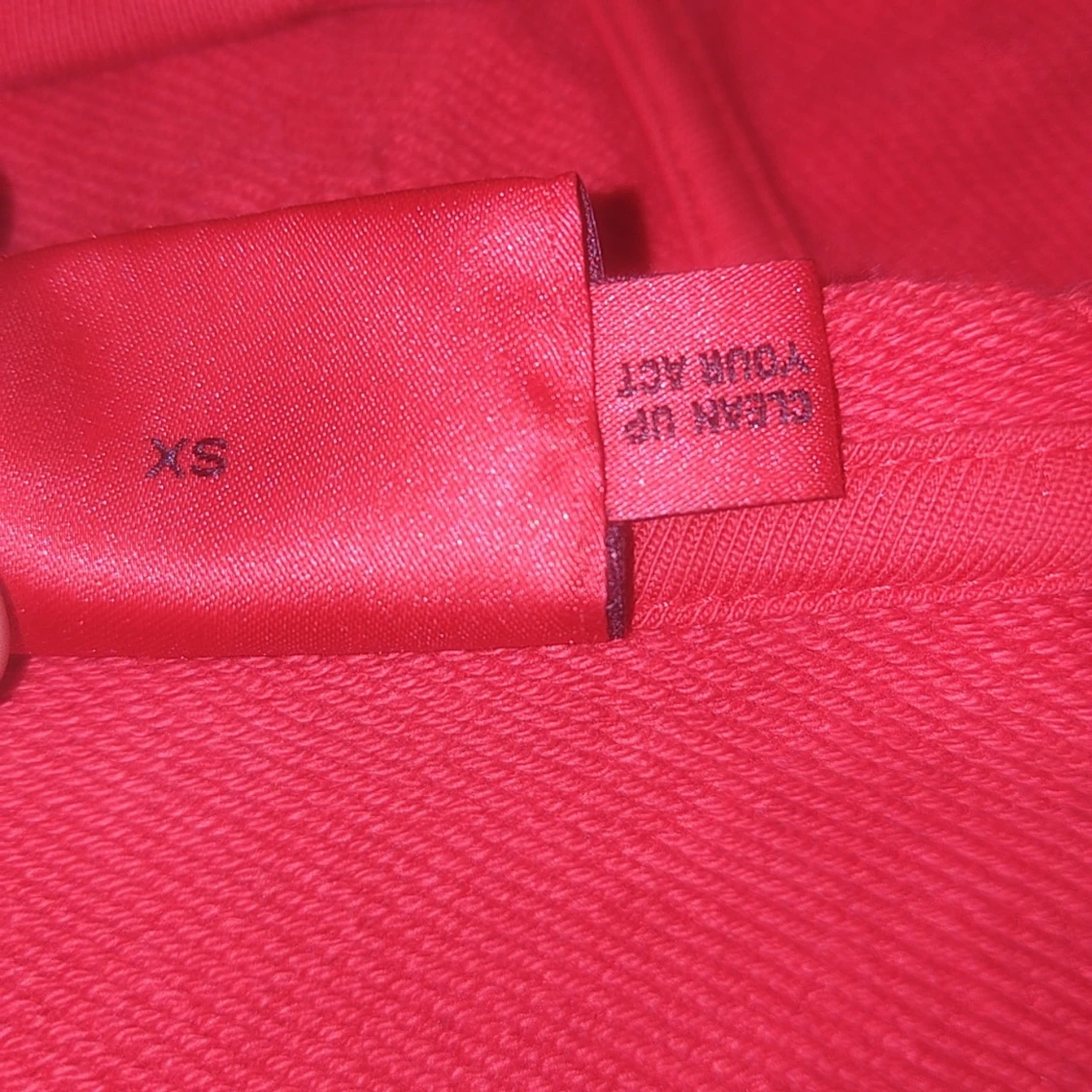 Röd hoodie från Hugo Boss - 3