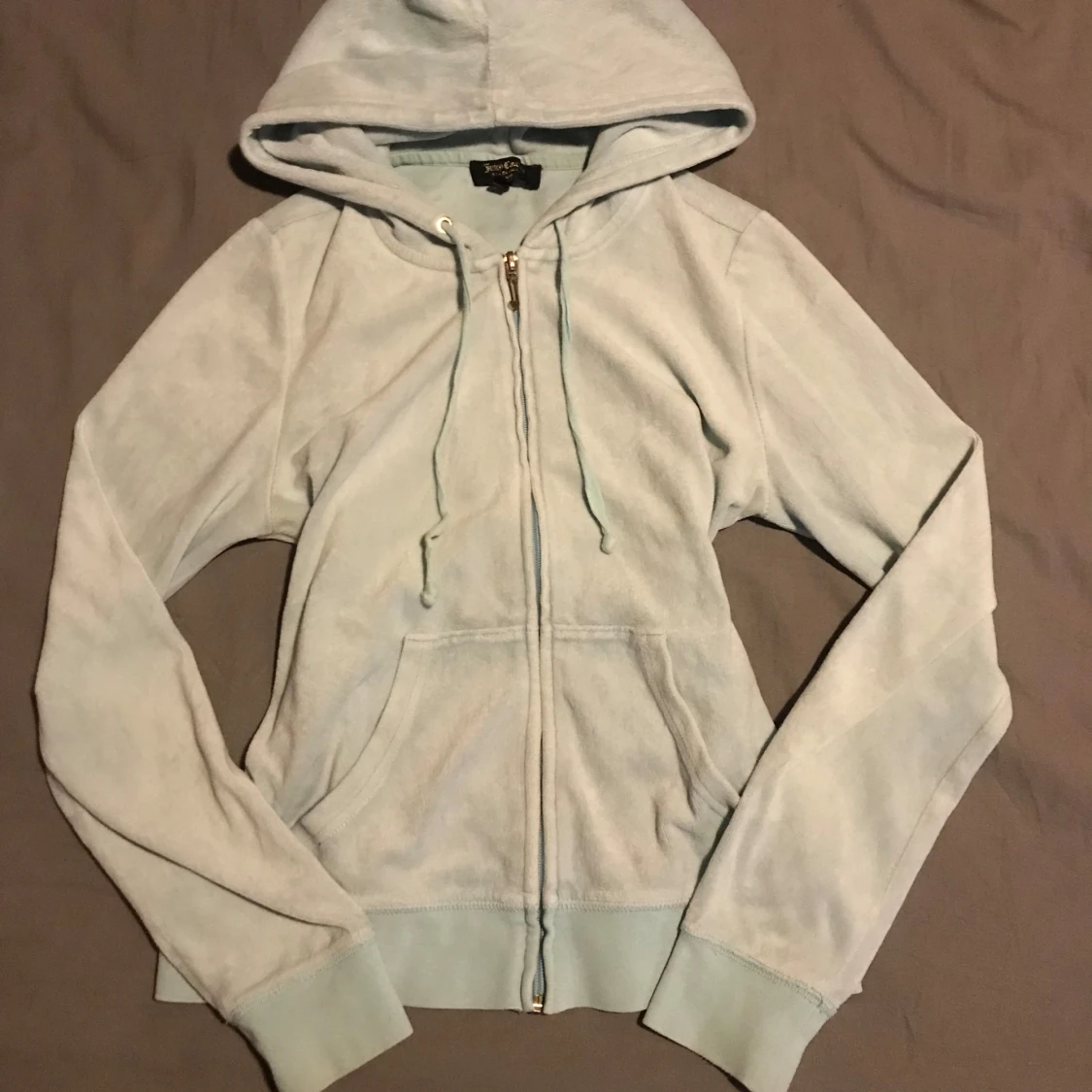 Ljusblå hoodie från Juicy Couture