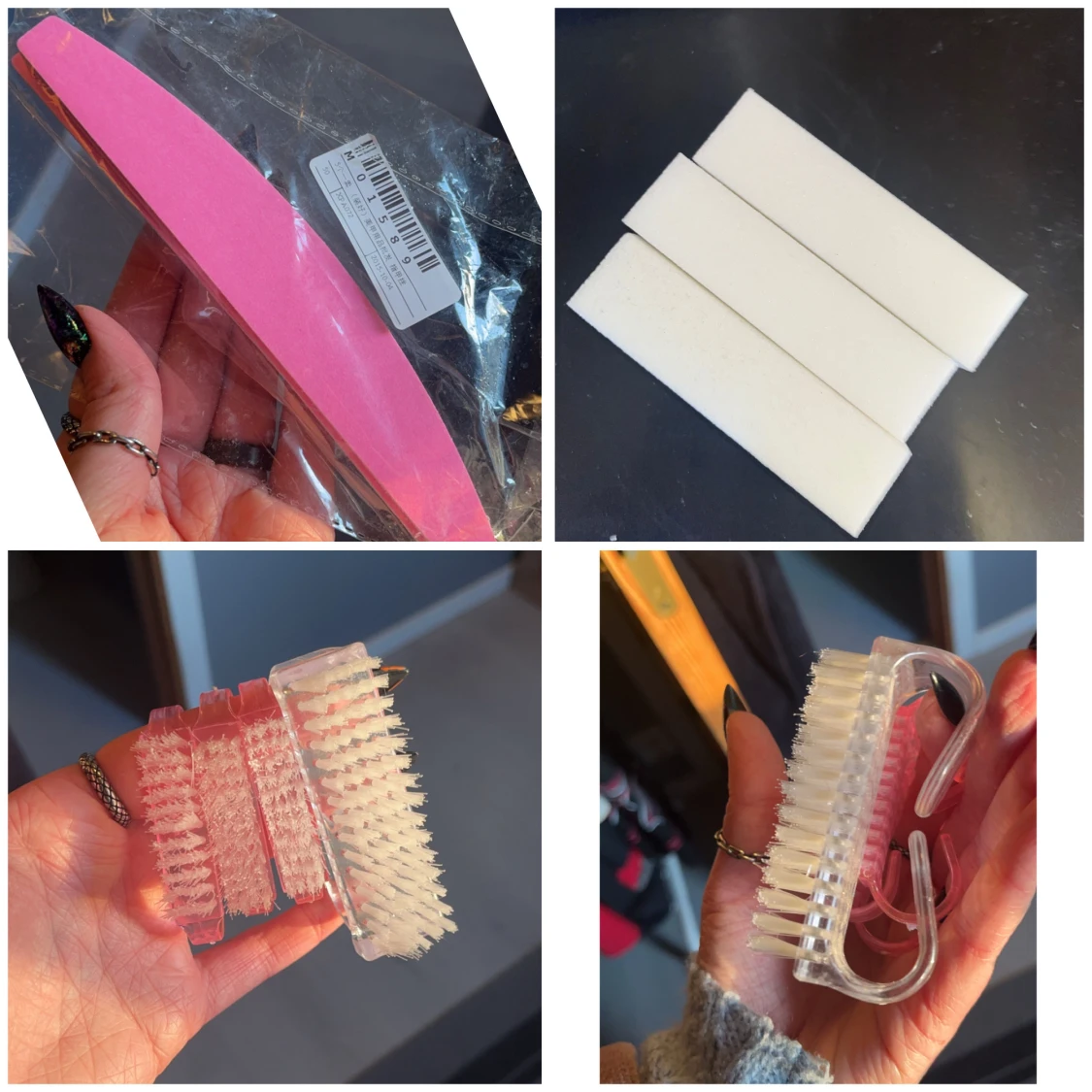 Nagelkonsttillbehör och verktygspaket - 90