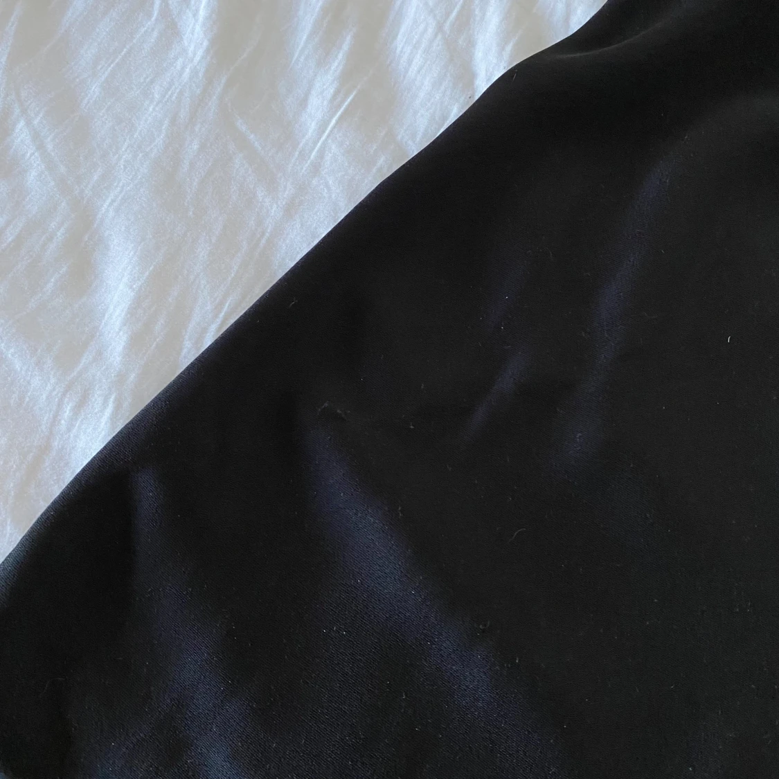 Vintage stil satin midi kjol  - 93