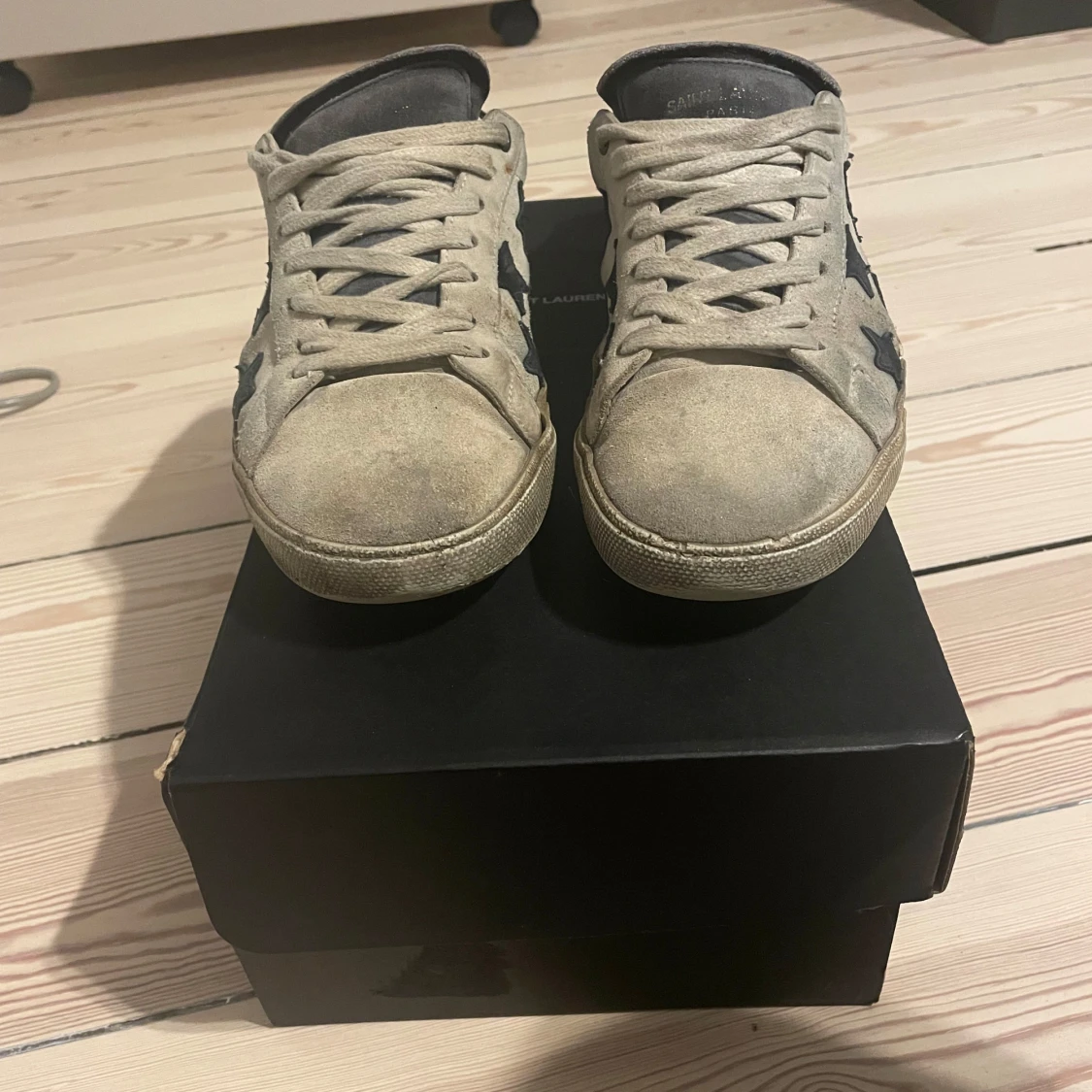 Saint Laurent skor med stjärnor - 90