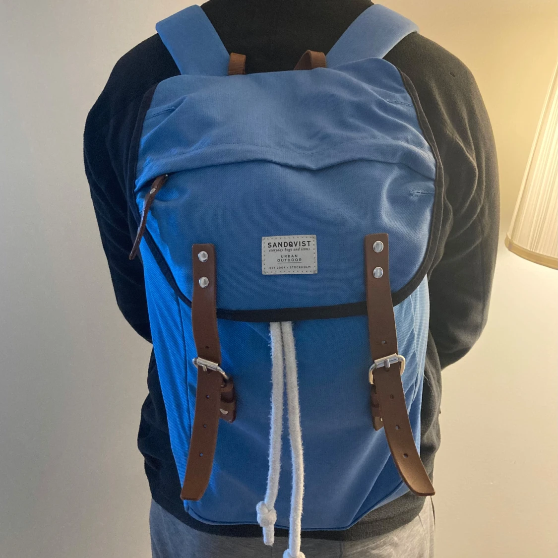 Blå ryggsäck från Sandqvist - 90