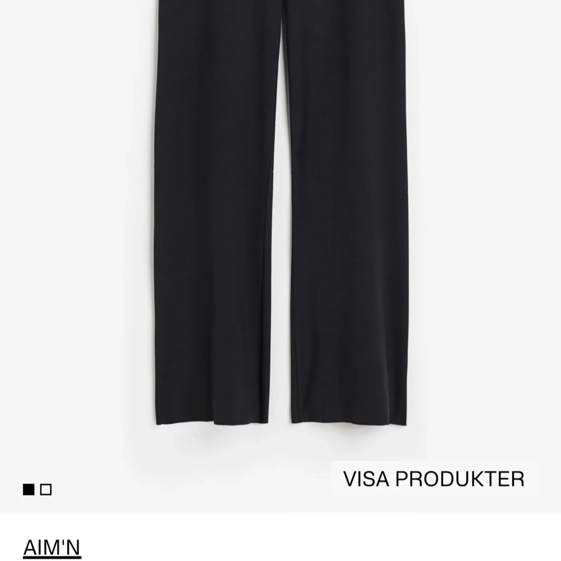 Svarta byxor från AIM'N