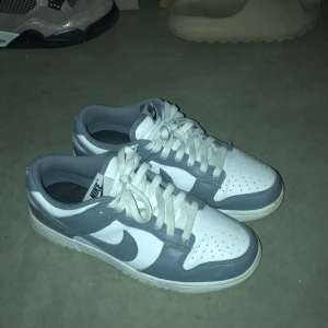 Nike dunks  - Säljer nu mina helt oanvända Nike dunks i storlek 40,5 då de inte passar längre. Creasskydd ingår!