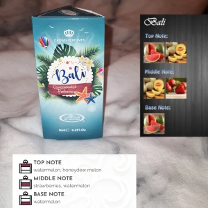 NY Al-Rehab - Bali parfymolja  - Ny viral arabisk parfymolja.  Perfekt att ha i fickan, plånboken, väskan osv.    Fler dofter finns på min sida. 😊   🚭 100% rökfritt och djurfritt hem. 
