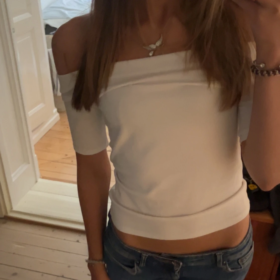 Off the shoulder topp