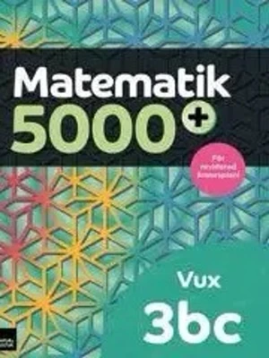 Matematik 5000+ Vux 3bc - I nyskick, säljer då jag är klar med kursen🥰