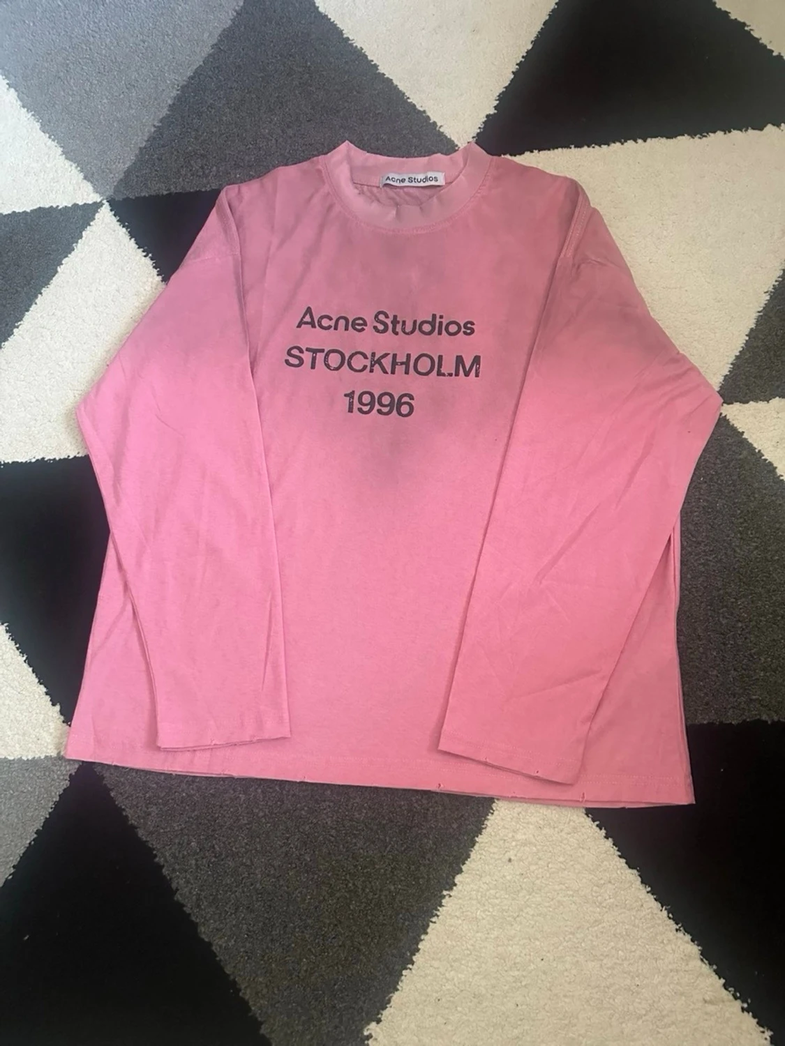 Rosa långärmad tröja Acne Studios - 1