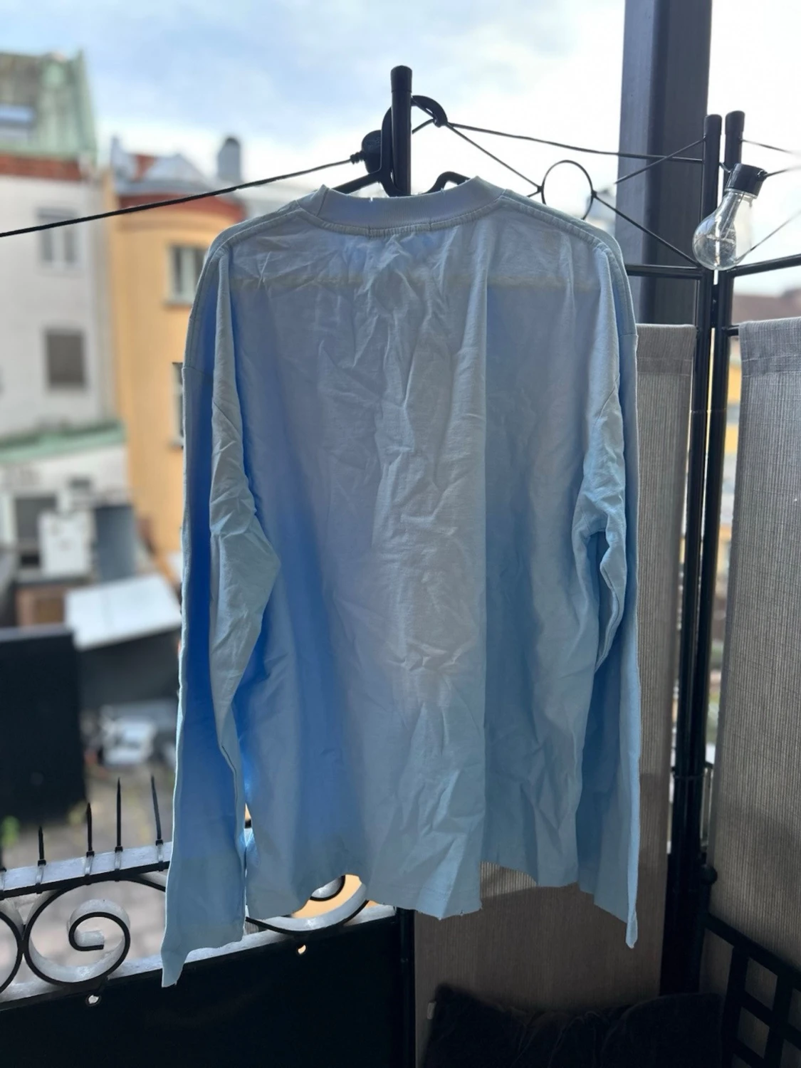 Ljusblå långärmad topp Acne Studios - 2