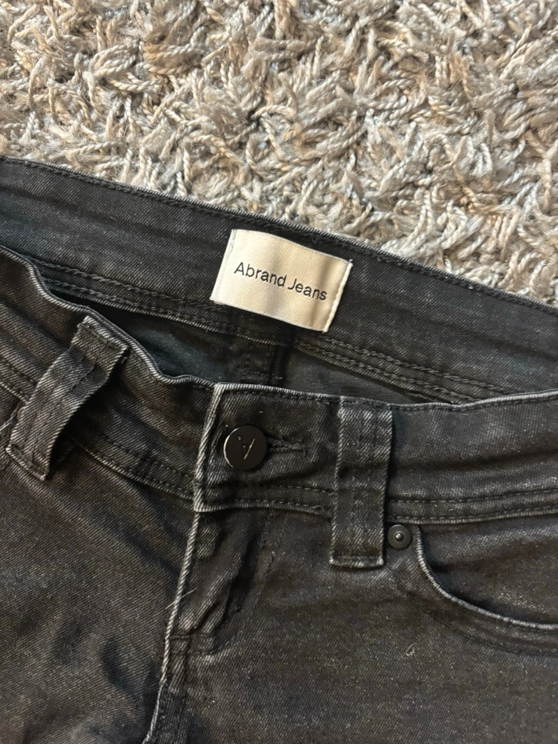 Svarta bootcut jeans - 2