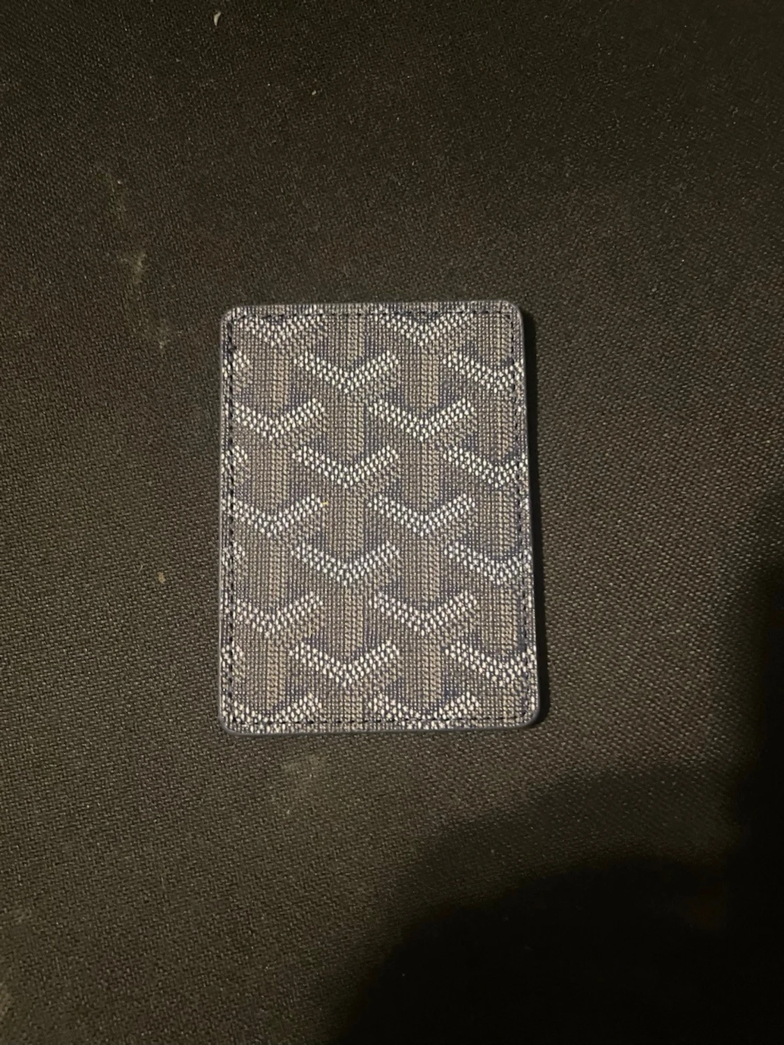 Mörkblå kortfodral från  - 1