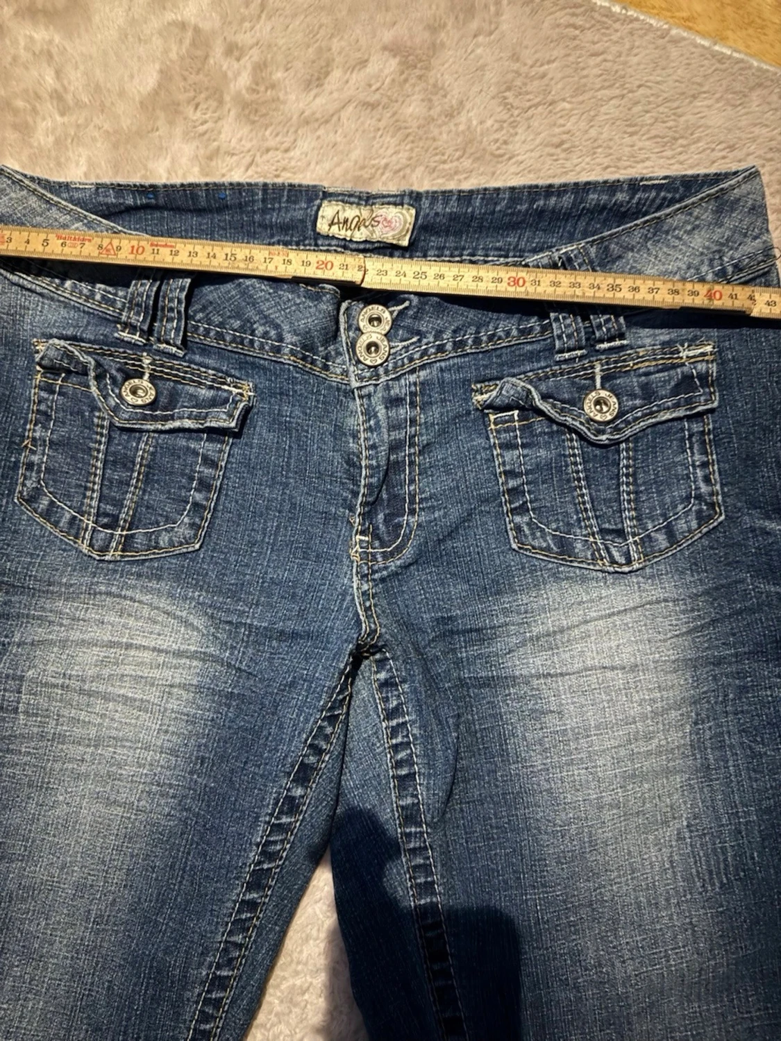 Vintage low bootcut jeans - 3