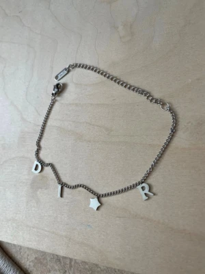Dior armband - Jätte fint armband i rostfritt stål. Tål vatten. Helt nytt och oanvänt. Justerbar storlek. 