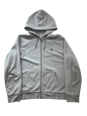 Ralph Lauren Zip Hoodie Grå - Storlek L i mycket bra skick!