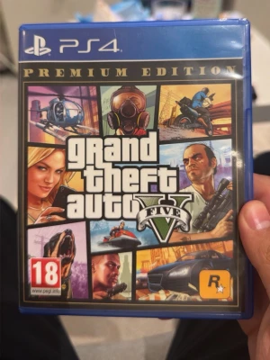 GTA 5 ps4 edition  - Säljer min GTA 5 ps4 edditiln