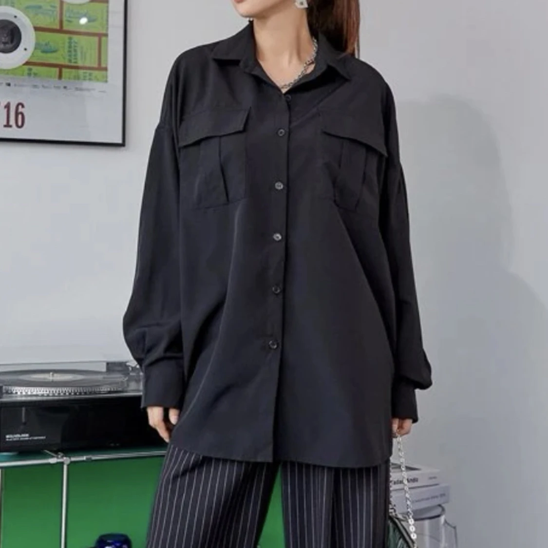 Oversized Skjorta - 90