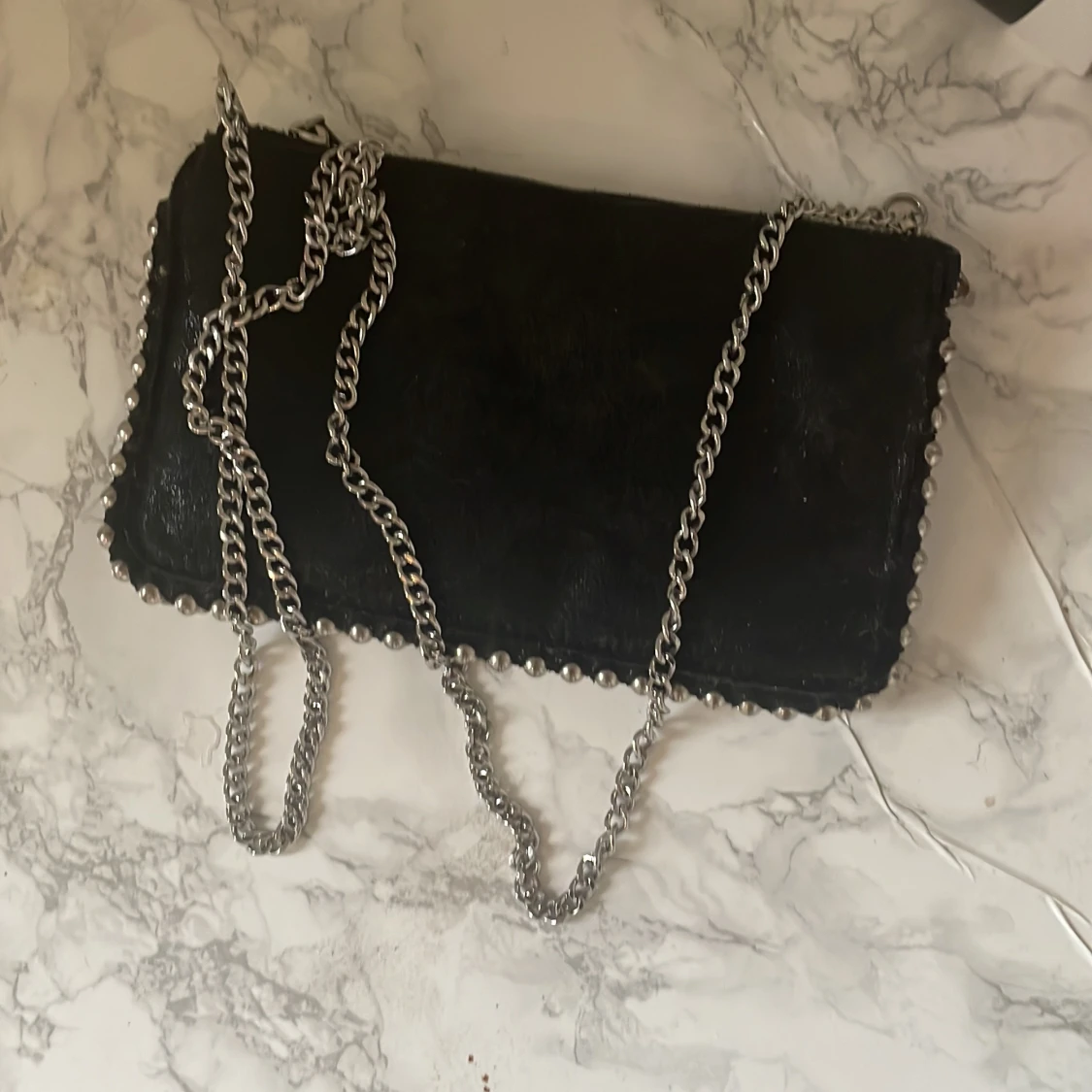 Svart pärl väska - 90