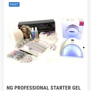 Startkit naglar - Bara tagit hem och testat en gång. Allting ingår har elfil och massa färger med. Men naglar var ingneting för mig. Hör av er! 
