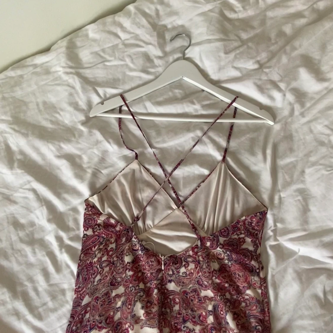 Mönstrad maxiklänning - 90