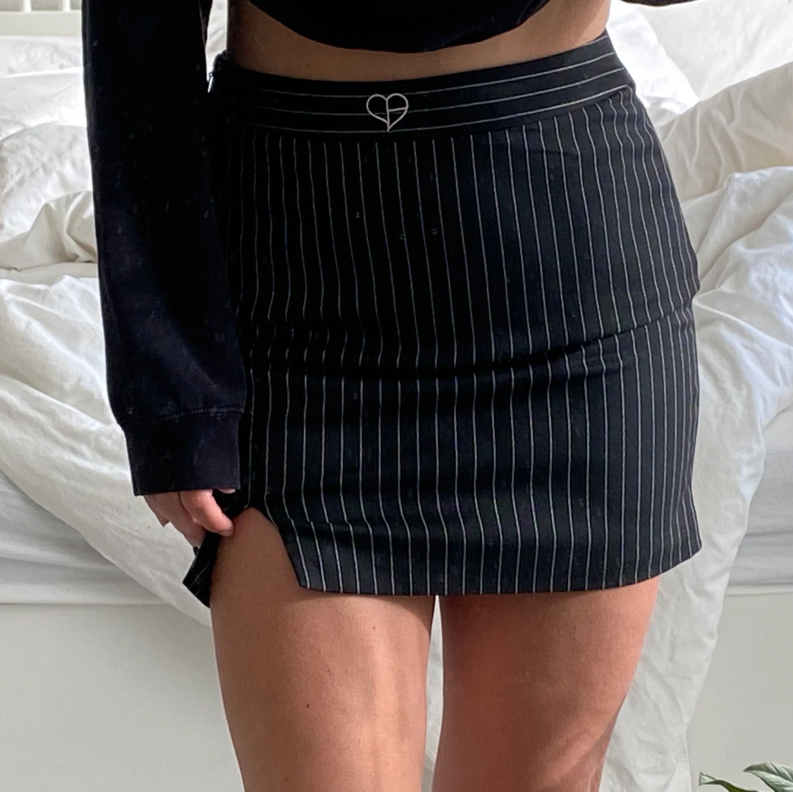 Randig kjol blackpink