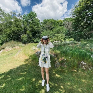 Studentklänning  - Supersöt studentklänning säljes! 🤍