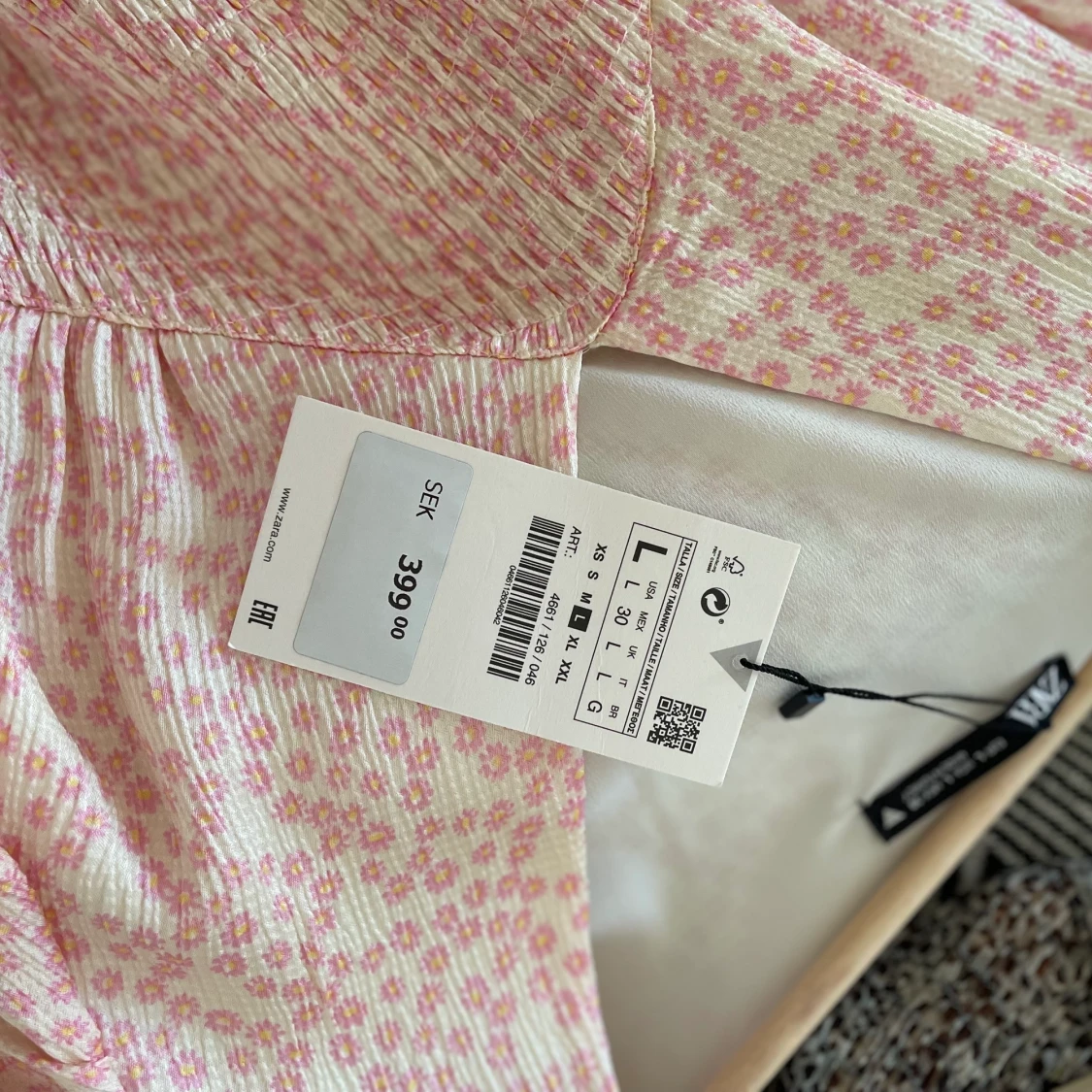 ZARA klänning - strl L - 90