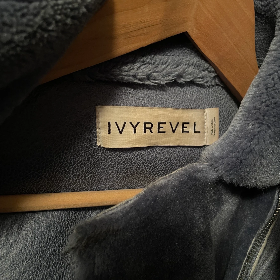 Blå höst/vinterjacka IVYREVEL - 90