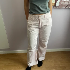 Baby Pink Pants  - Size - S/M, Condition - Barely used but in excellent condition, Style - Y2K low waisted baby pink cotton pants 