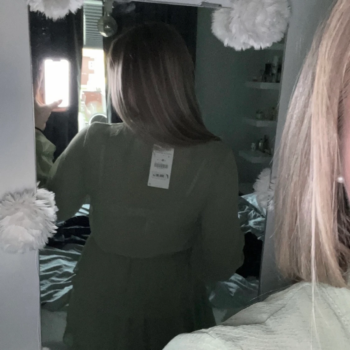 Grön zara klänning - 90