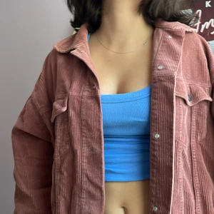 Zara Pink Corduroy Jacket   - Size - M, Condition - used but still good condition, Style - Zara dusty pink corduroy jacket. Perfect for autumn!! 