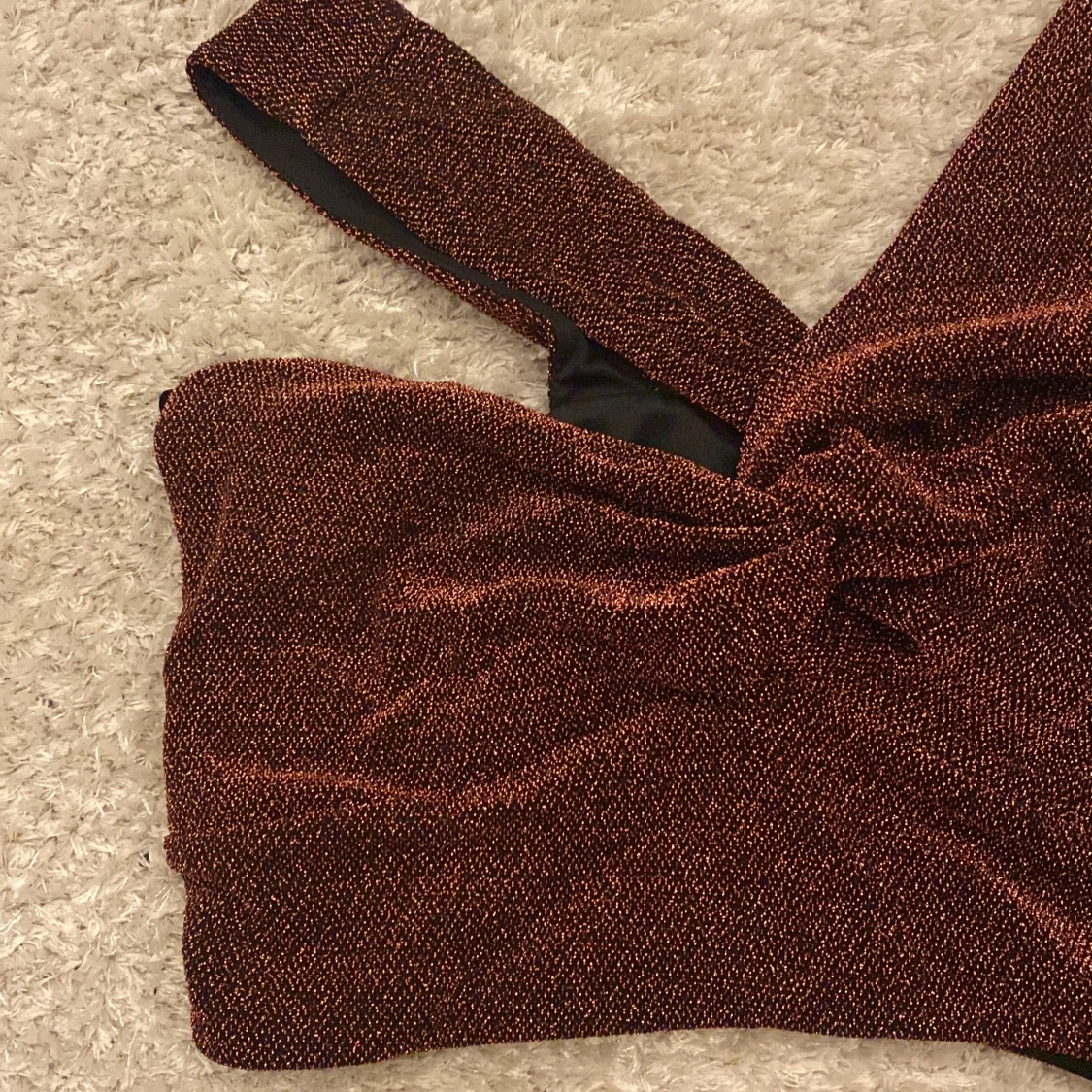 Bherska topp glittrig - 90