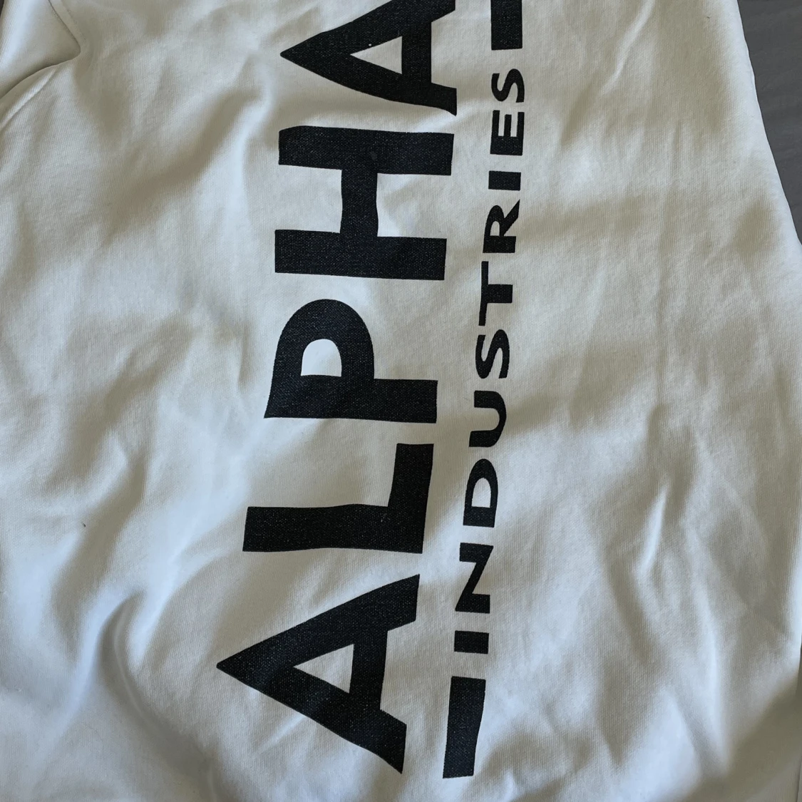 Alpha Industries hoodie vit - 90