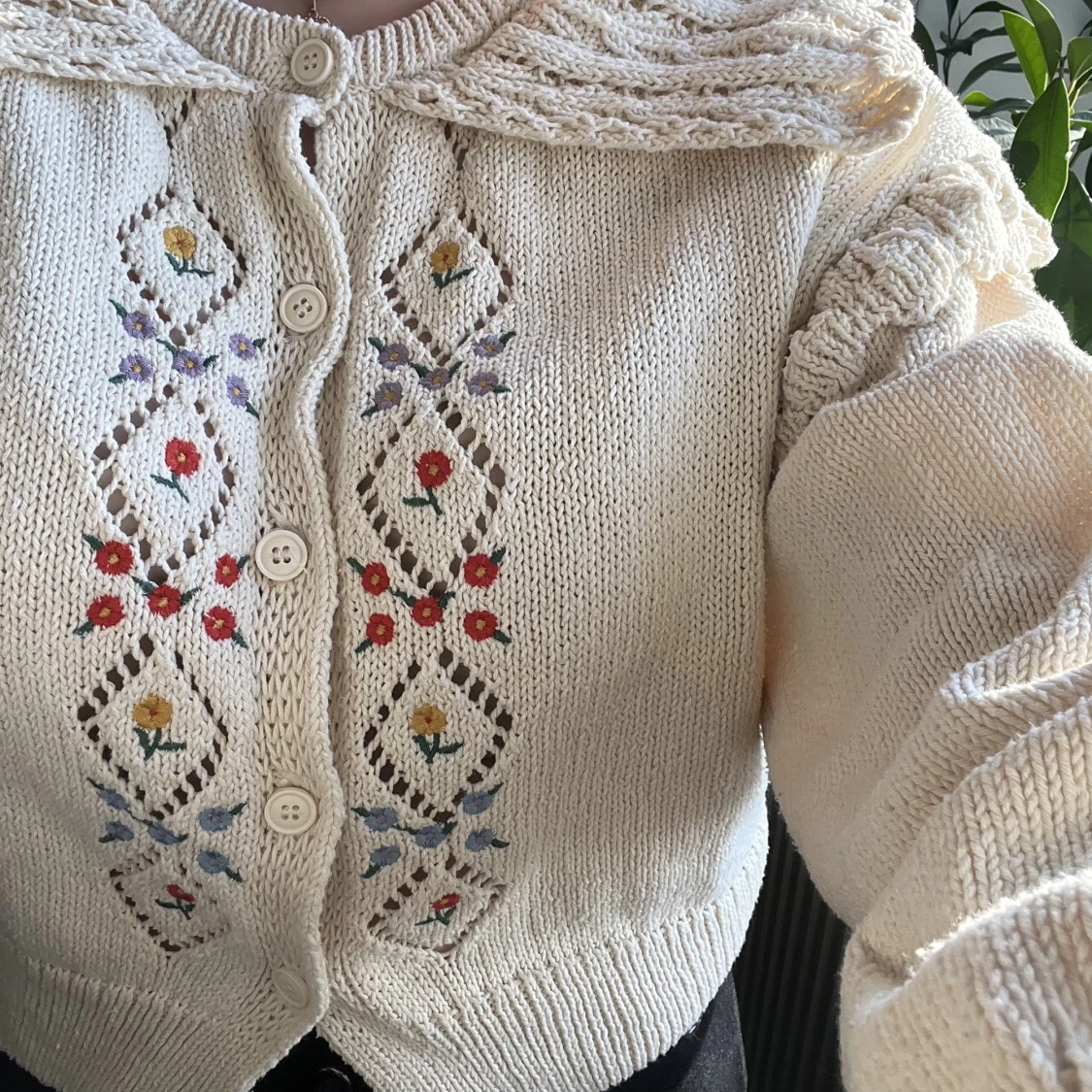 Stickad tröja - 90