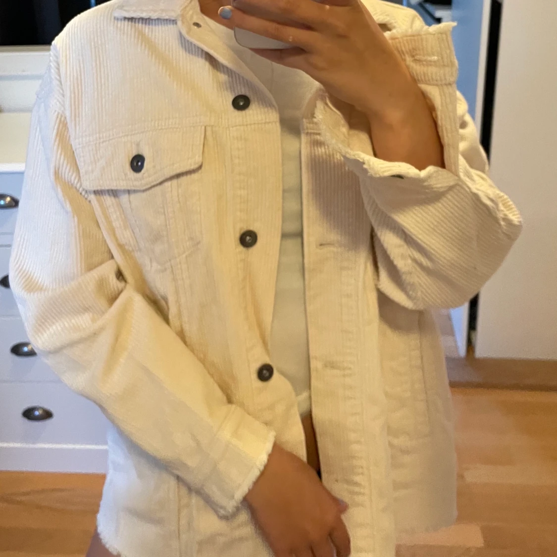 Manchestermönstrad jacka 