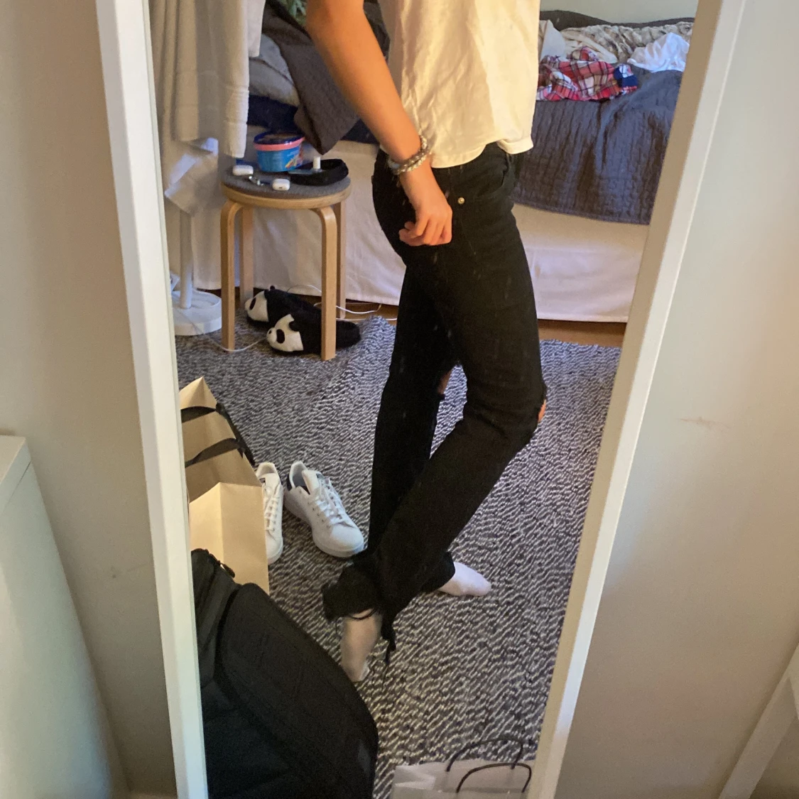 sjukt snygga svarta jeans😍 - 91