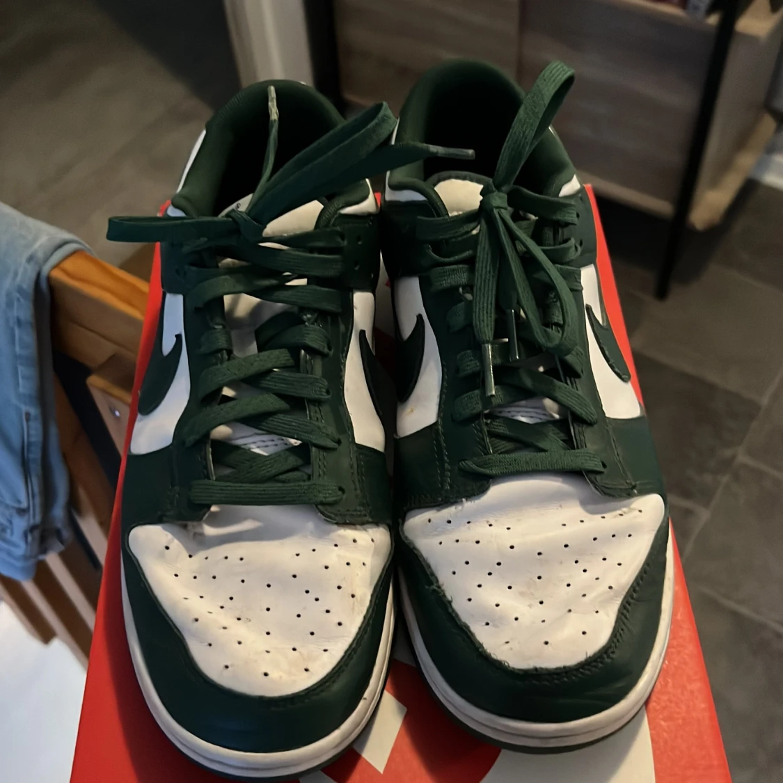 Nike dunk low spartan green - 90