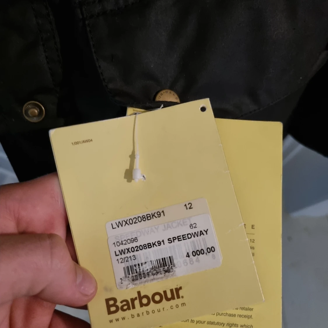 Barbour speedway jacka - 90