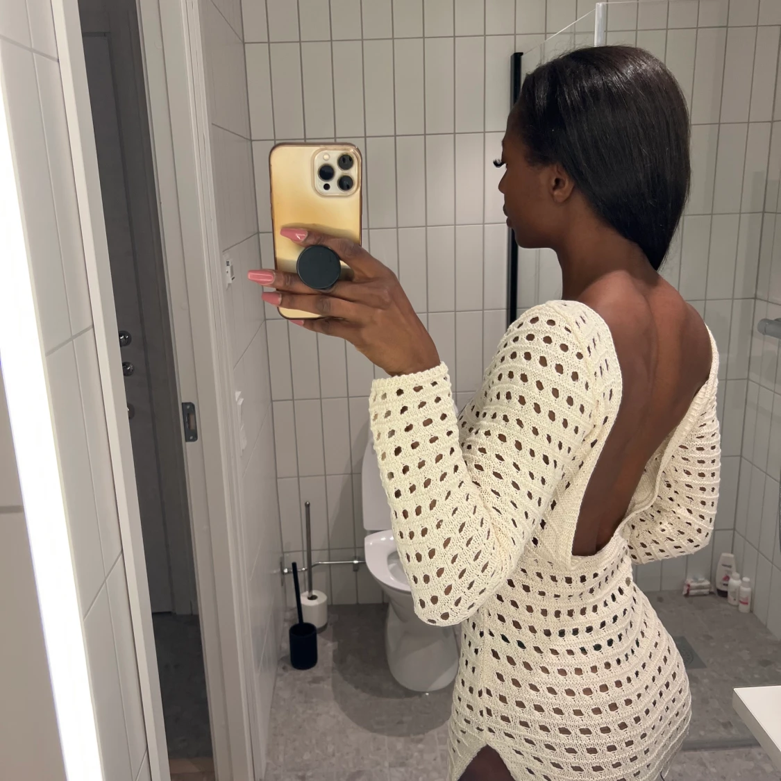 White knotted dress  - 90