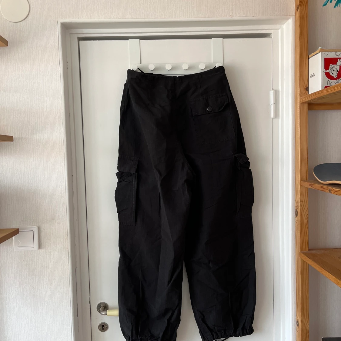 UFO cargo / parachute pants - 90