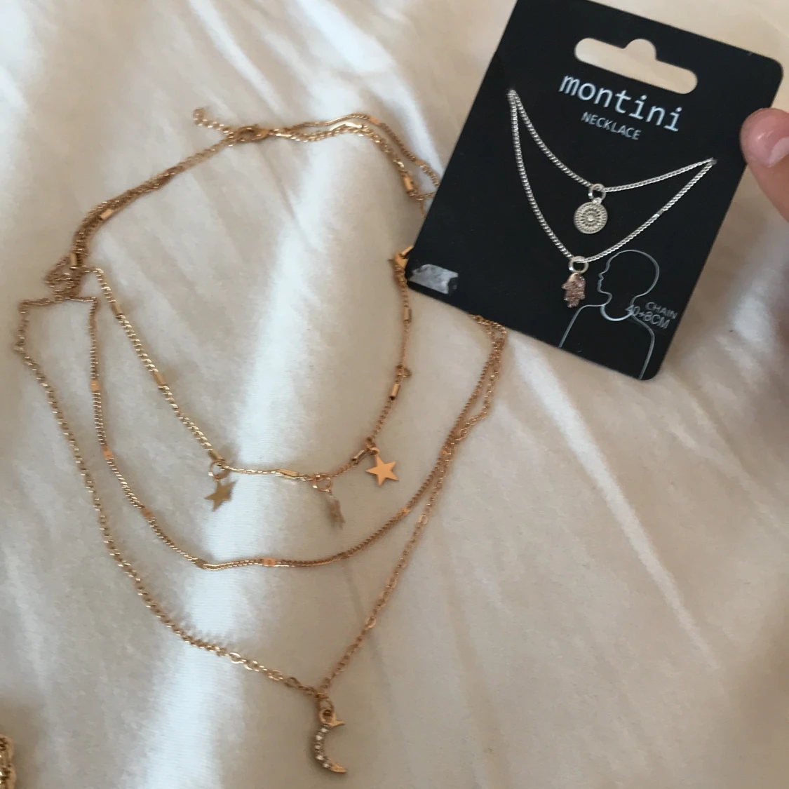 Silver och guld smycken  - 90