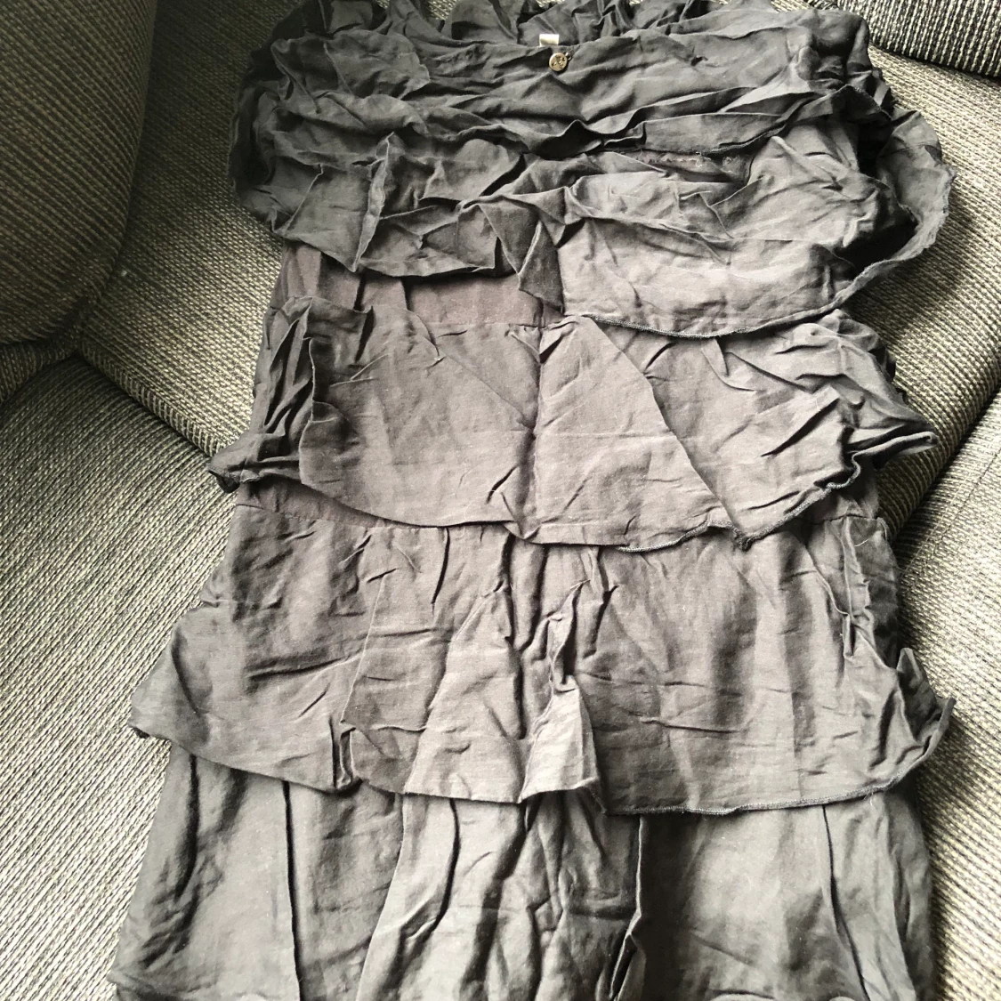 Supersöt volangklänning